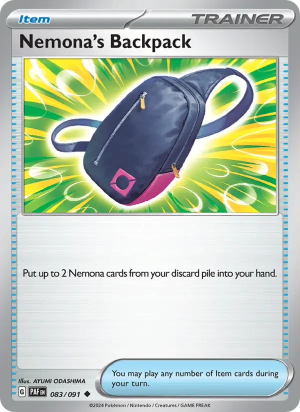 Nemona's Backpack #083