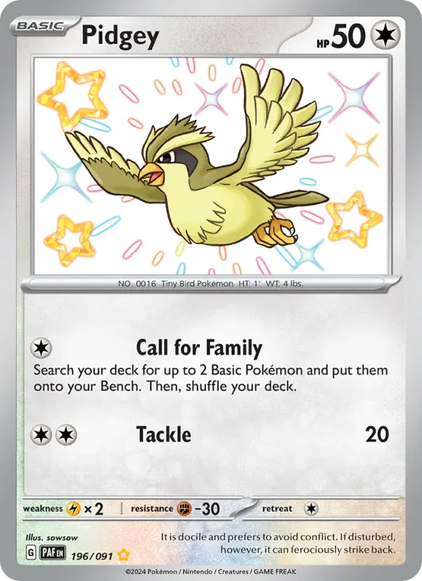 Pidgey #196