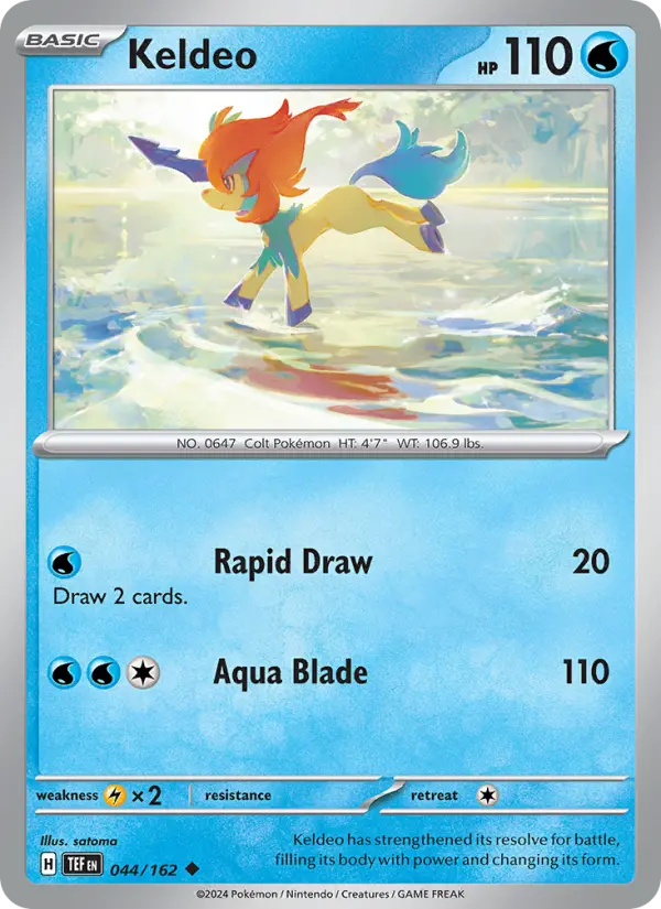 Keldeo #044