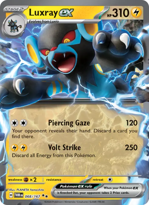 Luxray ex #068