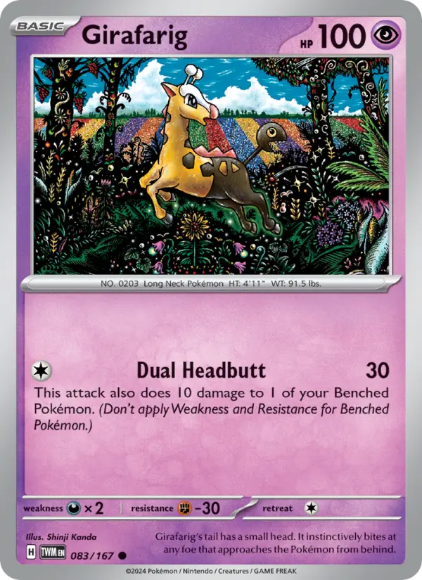 Girafarig #083