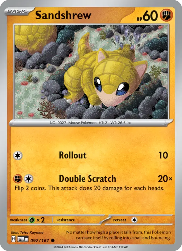 Sandshrew #097