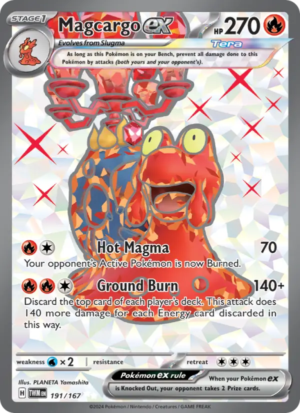 Magcargo ex #191