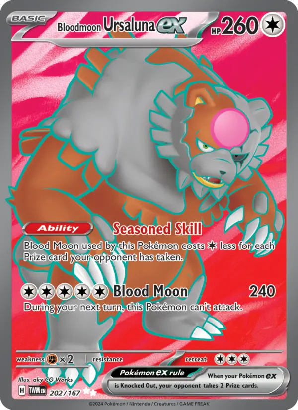 Bloodmoon Ursaluna ex #202