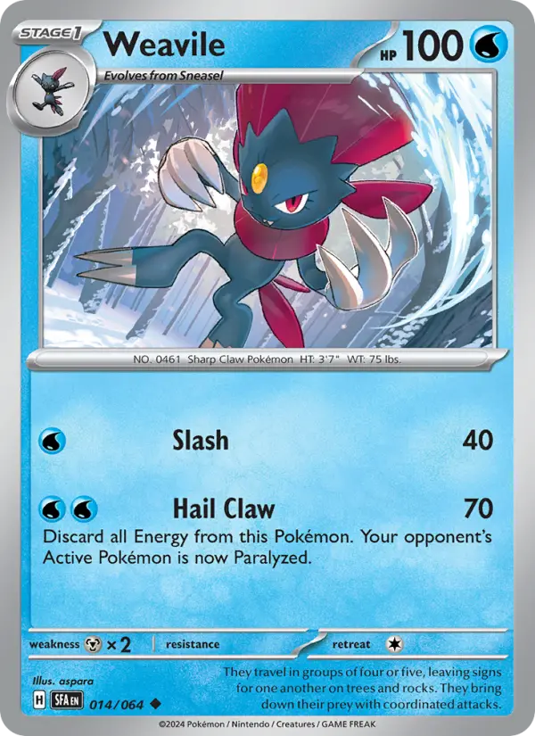 Weavile #014