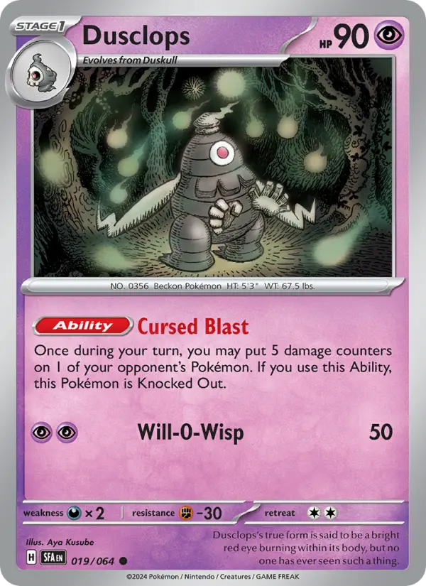 Dusclops #019