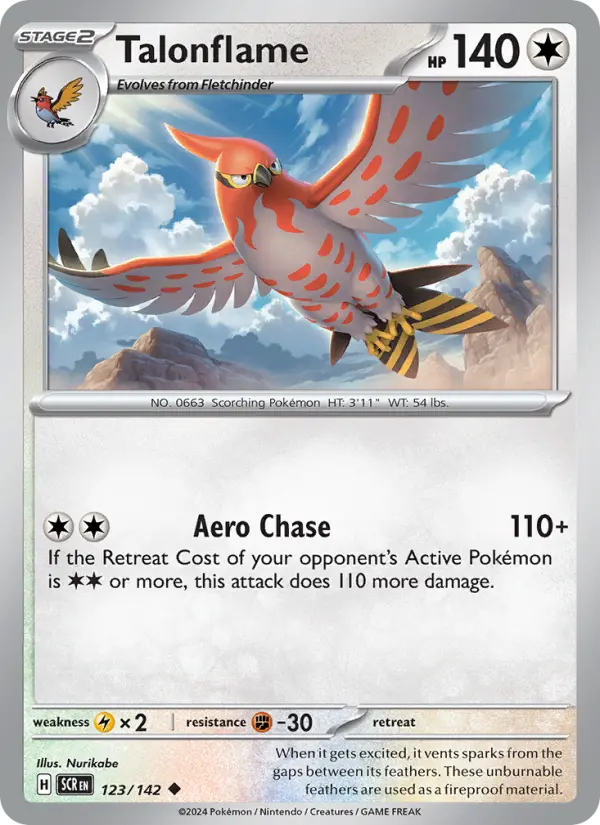 Talonflame #123