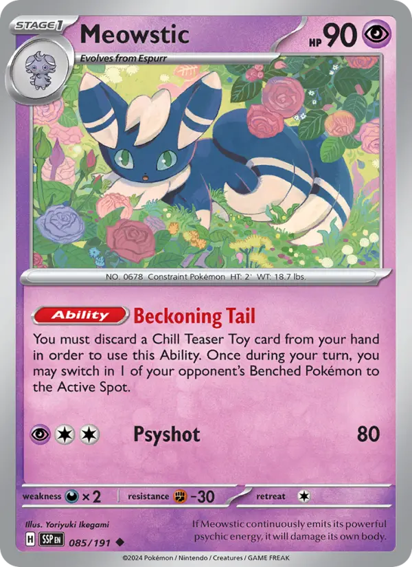 Meowstic #085