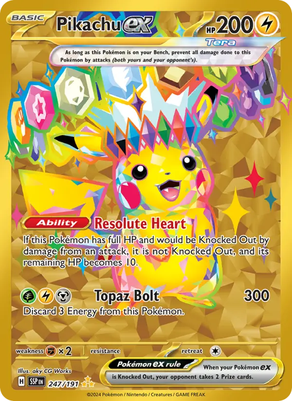Pikachu ex #247