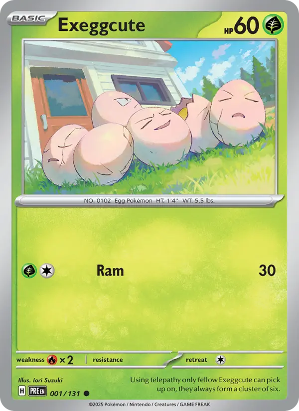 Exeggcute #001