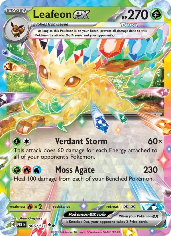 Leafeon ex #006