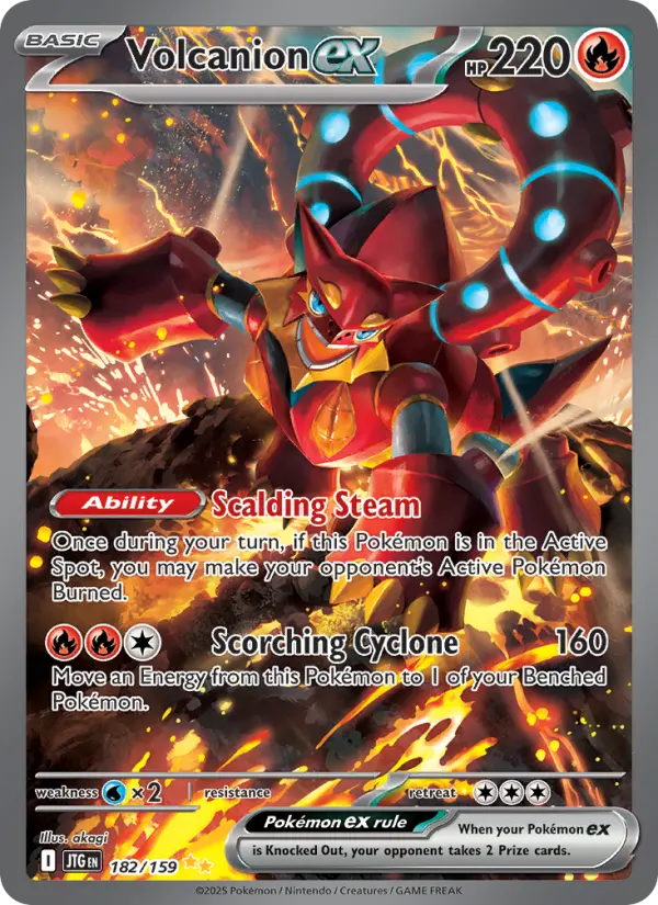 Volcanion ex #182