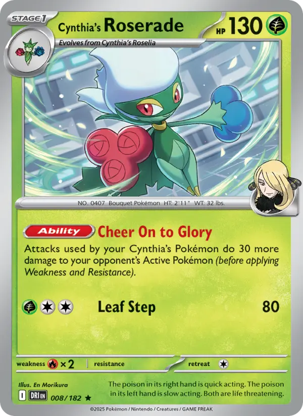 Cynthia's Roserade #008