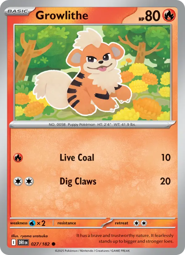 Growlithe #027