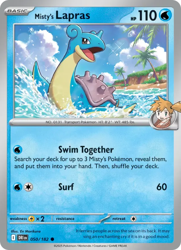 Misty's Lapras #050