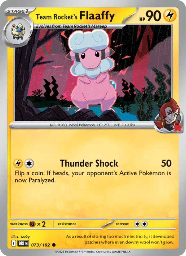 Team Rocket's Flaaffy #073