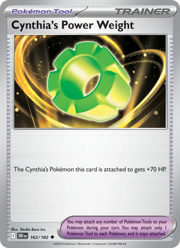 Cynthia's Power Weight #162