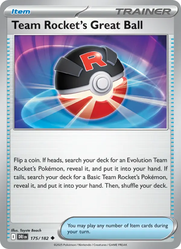 Team Rocket's Great Ball #175