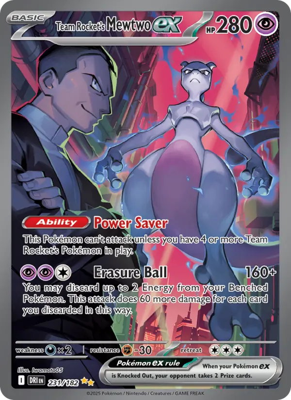 Team Rocket's Mewtwo ex #231