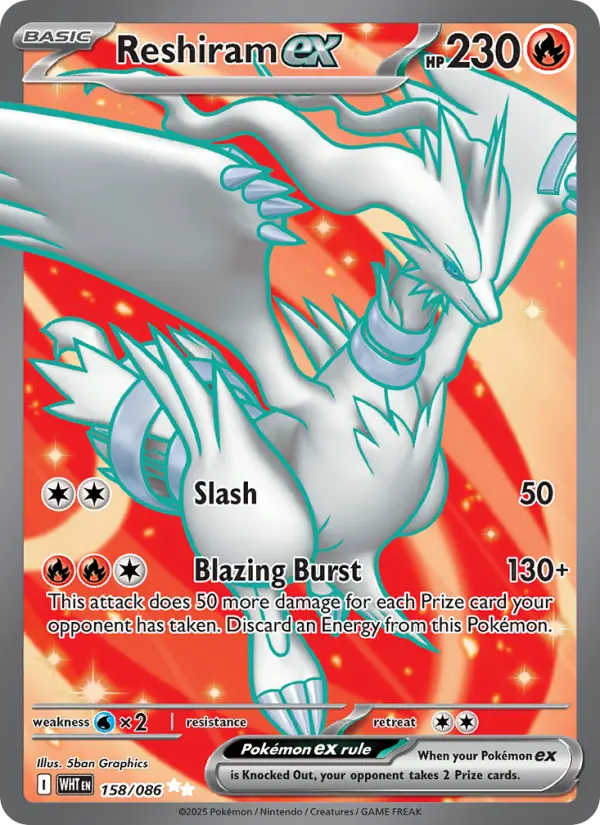 Reshiram ex #158