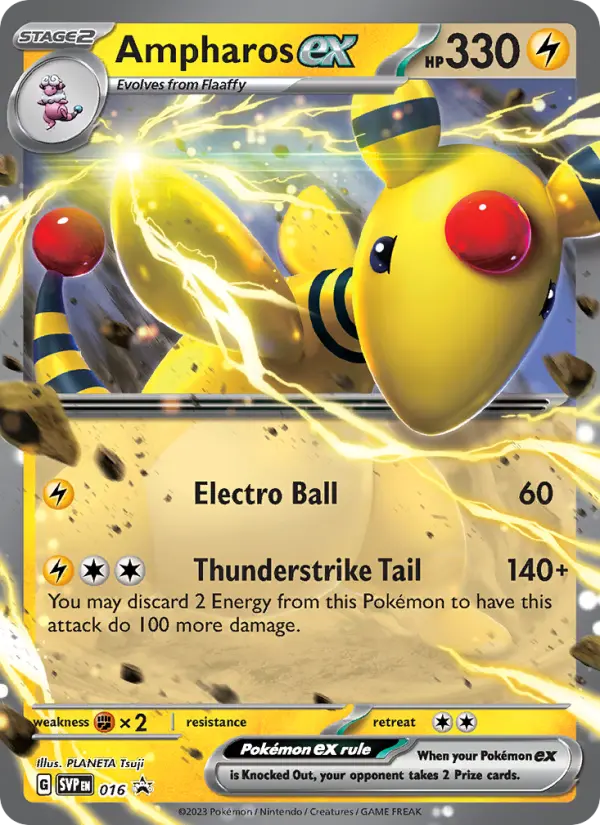 Ampharos ex #016