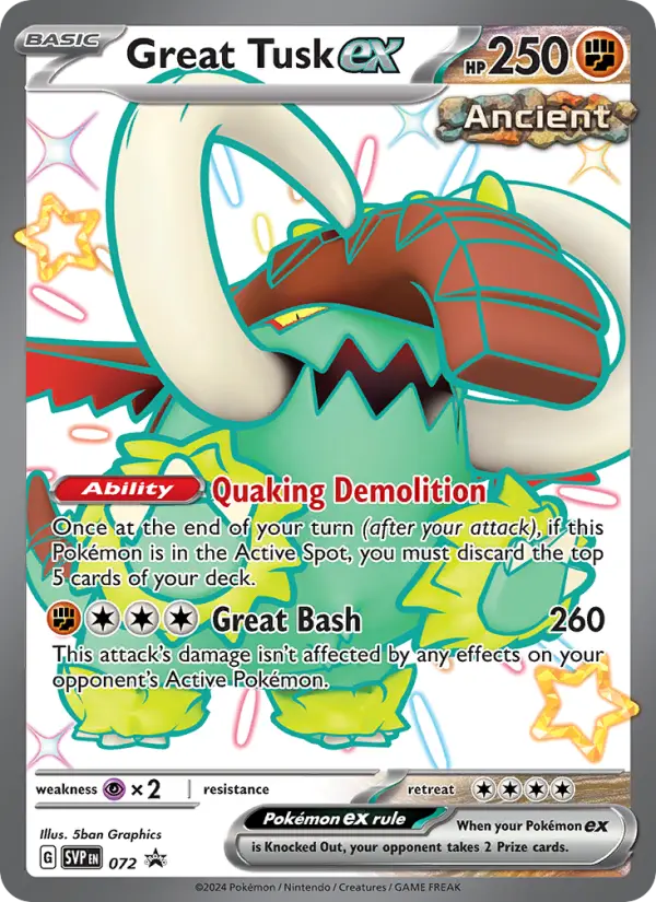 Great Tusk ex #072