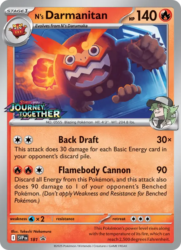 N's Darmanitan #181