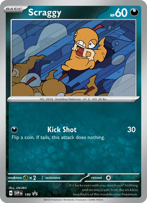 Scraggy #186