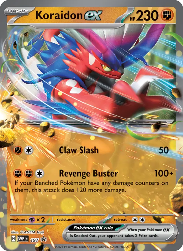 Koraidon ex #197