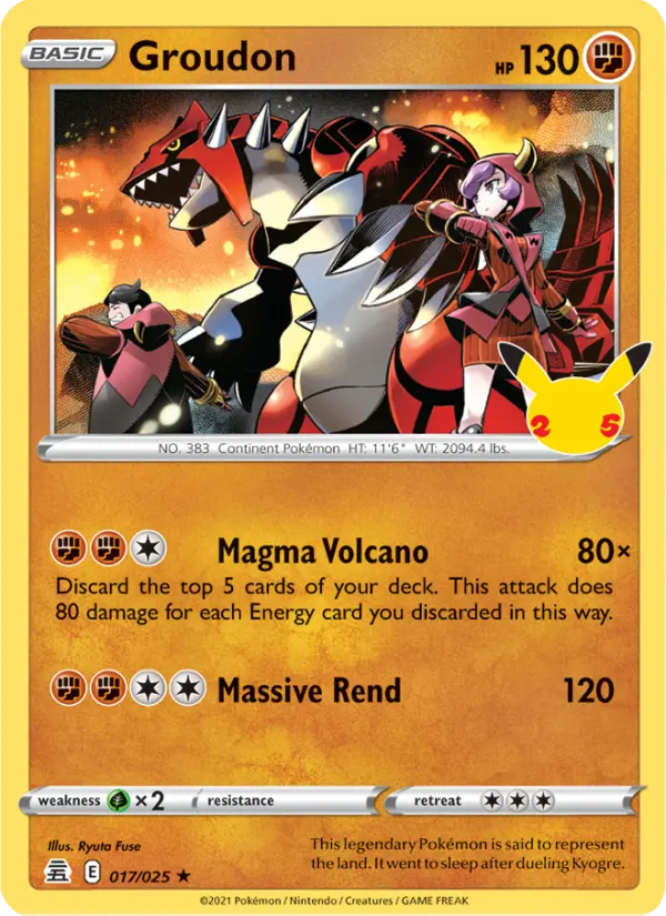 Groudon #17