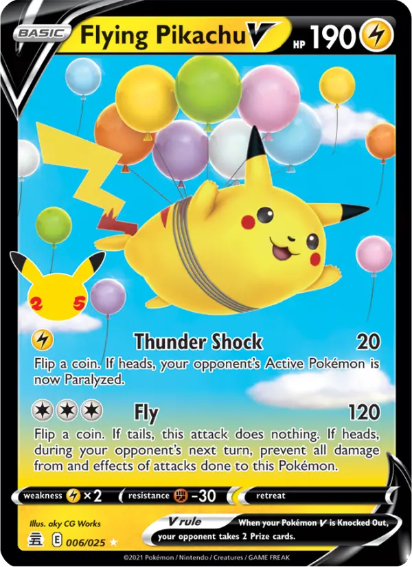 Flying Pikachu V #6