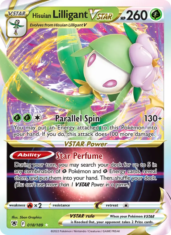 Hisuian Lilligant VSTAR #018