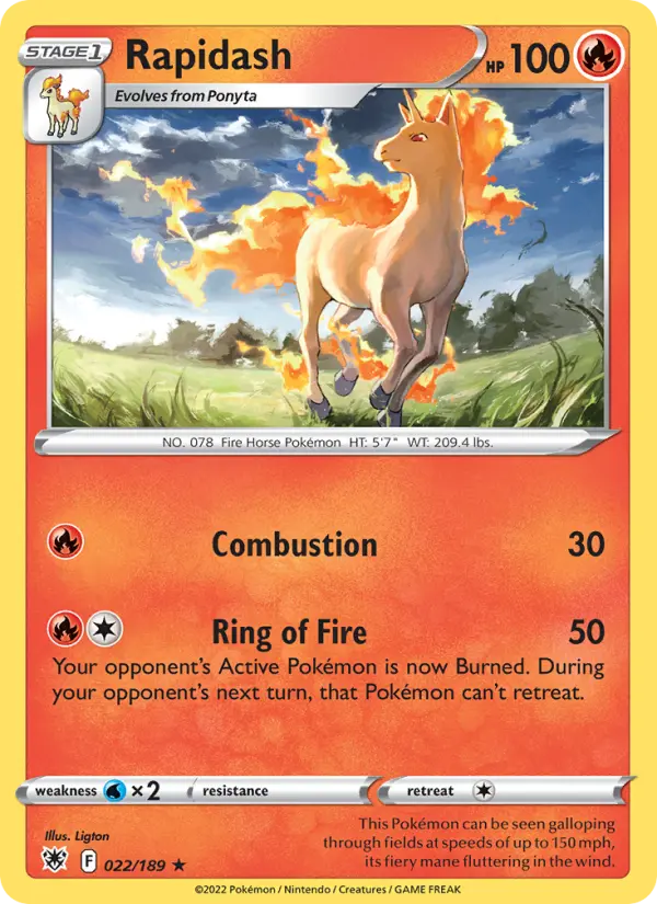 Rapidash #022