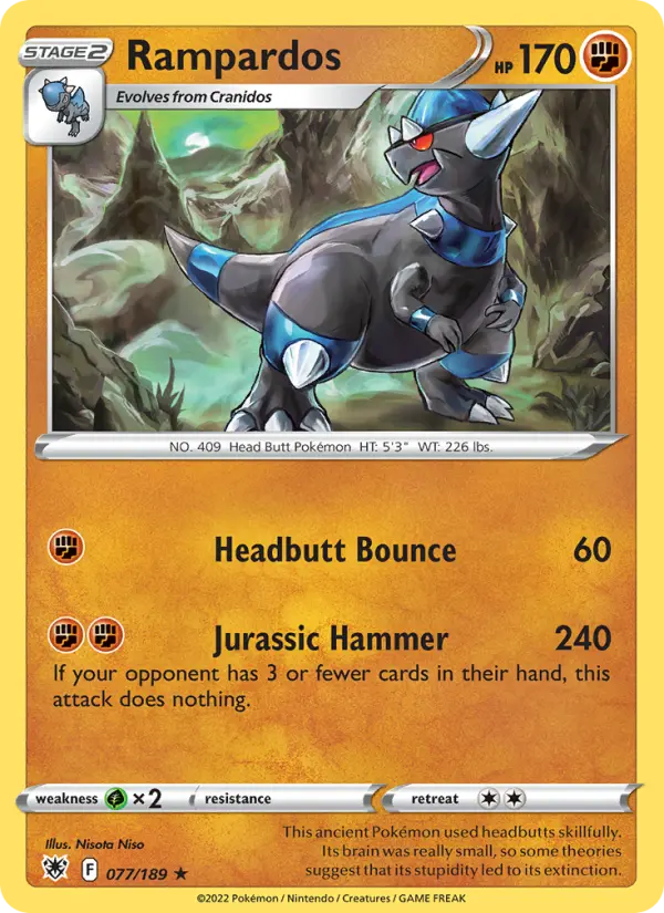 Rampardos #077