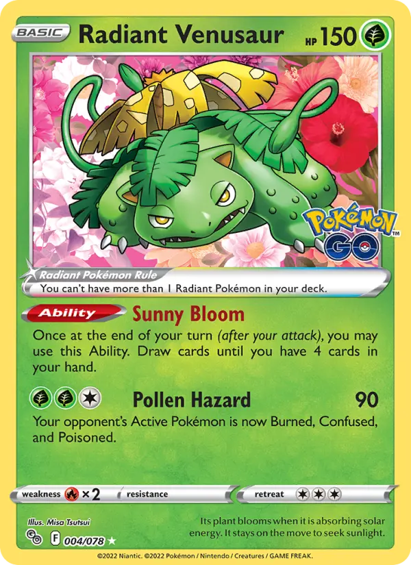 Radiant Venusaur #004