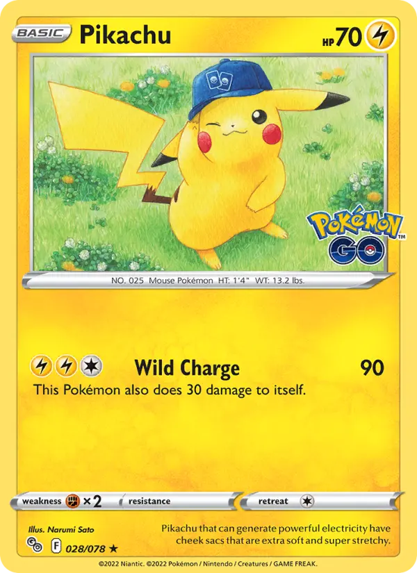 Pikachu #028