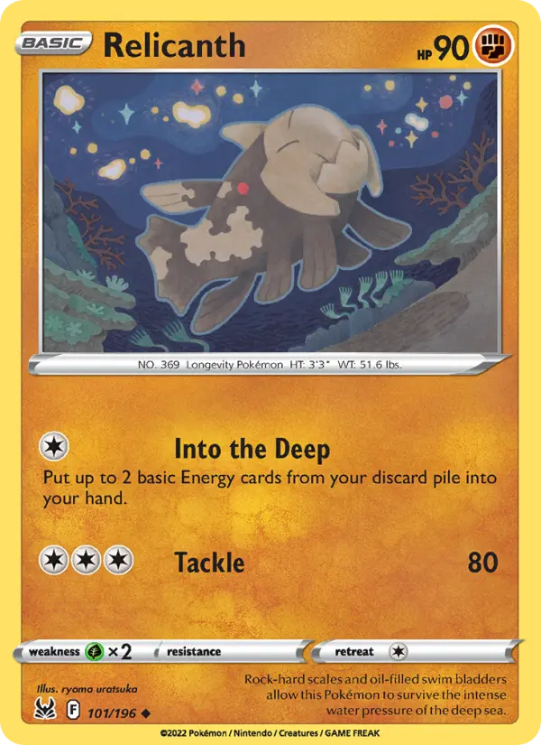 Relicanth #101