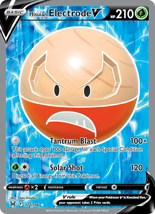 Hisuian Electrode V #172
