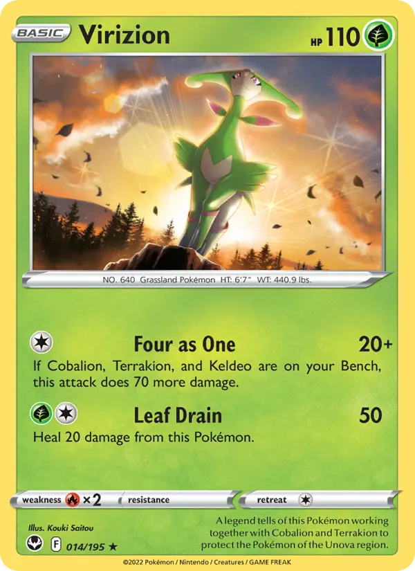 Virizion #014