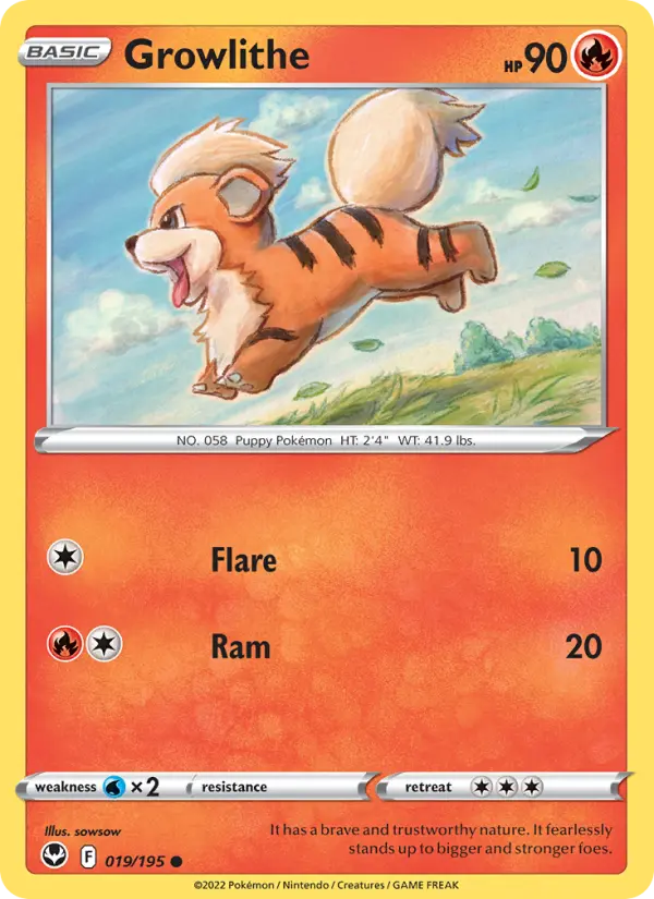 Growlithe #019