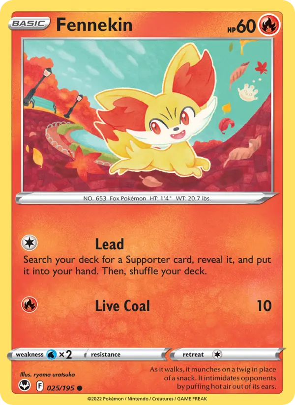 Fennekin #025