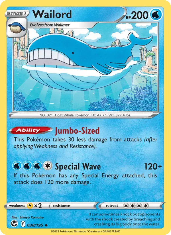 Wailord #038