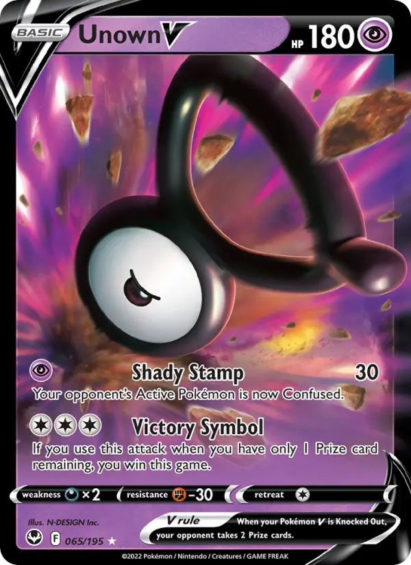 Unown V #065