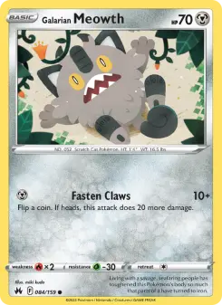 Galarian Meowth