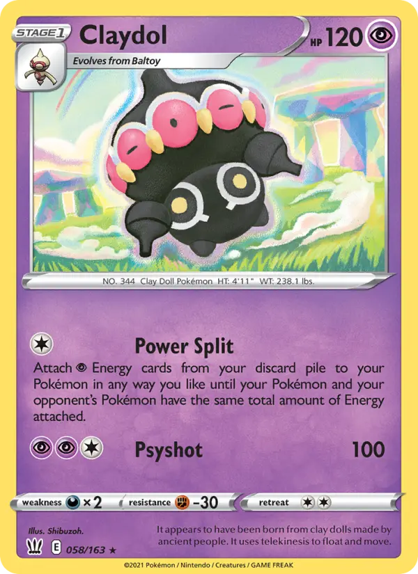 Claydol #58