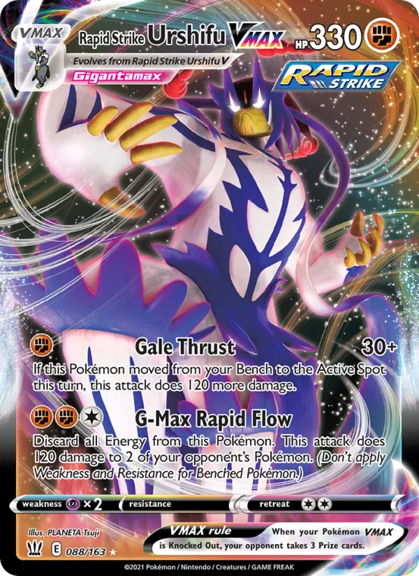 Rapid Strike Urshifu VMAX #88