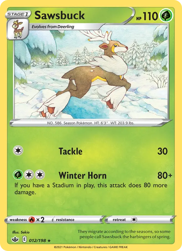 Sawsbuck #12