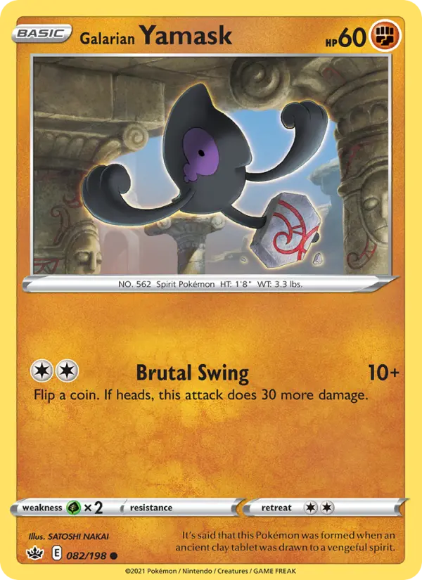 Galarian Yamask #82