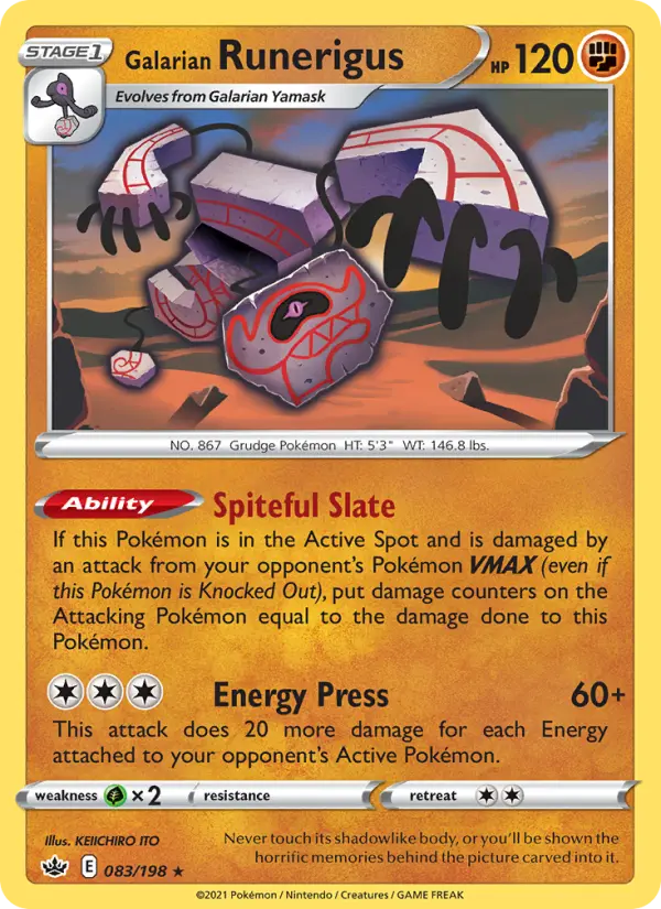 Galarian Runerigus #83