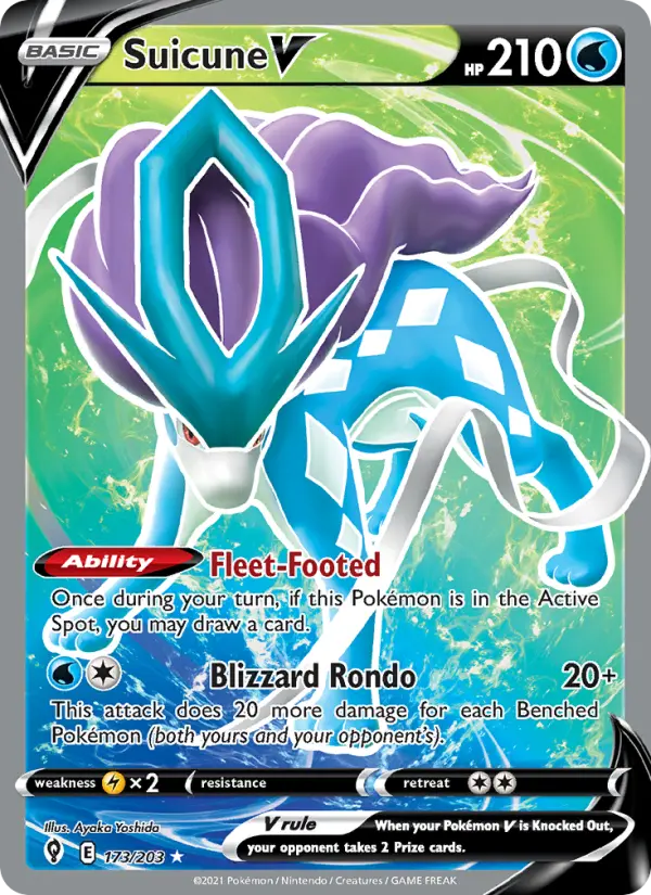 Suicune V #173